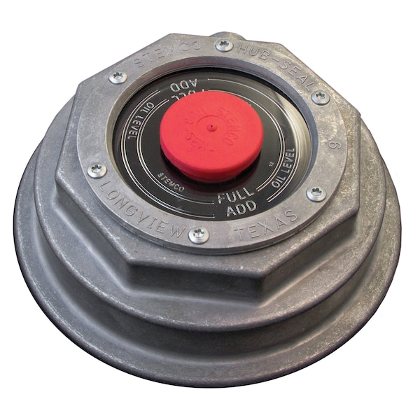 Stemco Hubcap, Wheel, Alum W/ Side Fill Plug, Oil 343-4075 - main